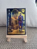 Lionel Messi Panini Sticker Nr. 9 —Más Balones de Oro — Mint
