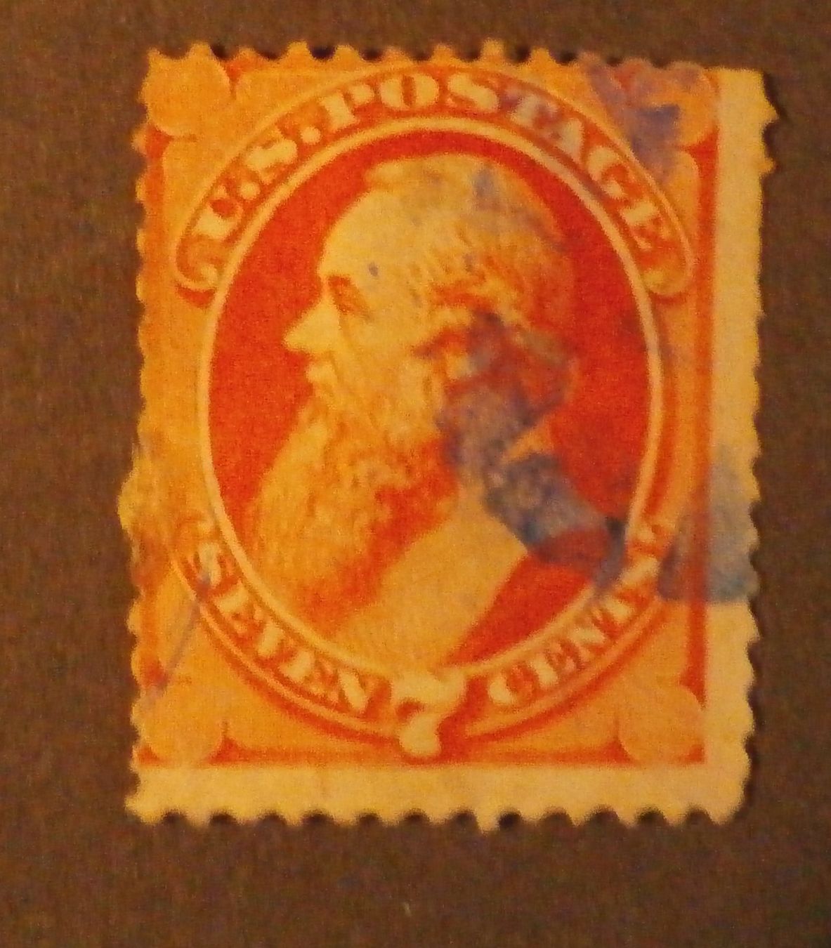 Tutti i francobolli: USA Freimarke 1870 Fancy Cancel – Usato da Kehrsatz venduto da Bernherb2