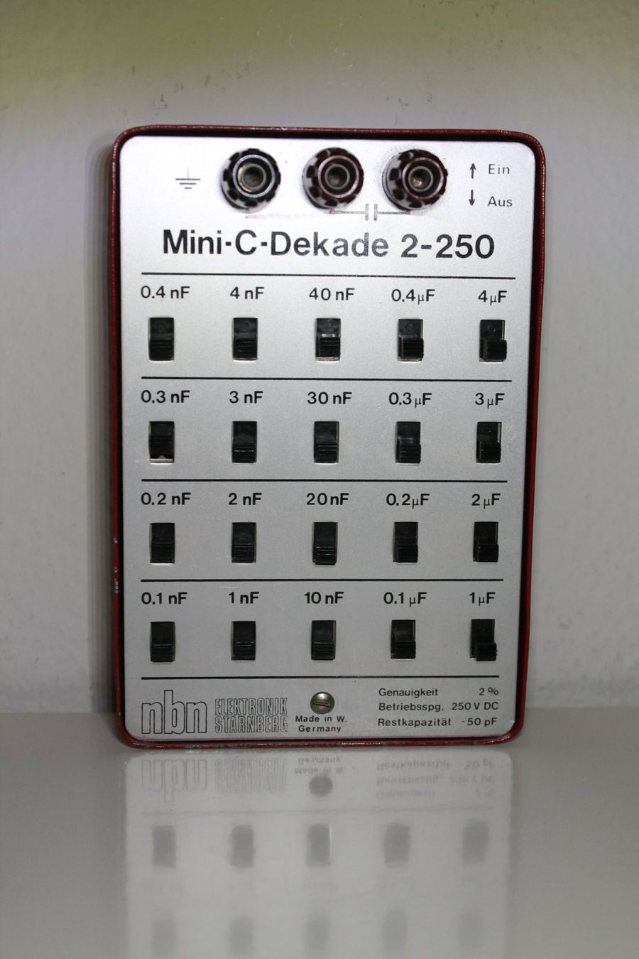 Componenti elettronici: nbn Elektronik Mini-C-Dekade 2-250 – Usato da Basel venduto da David25