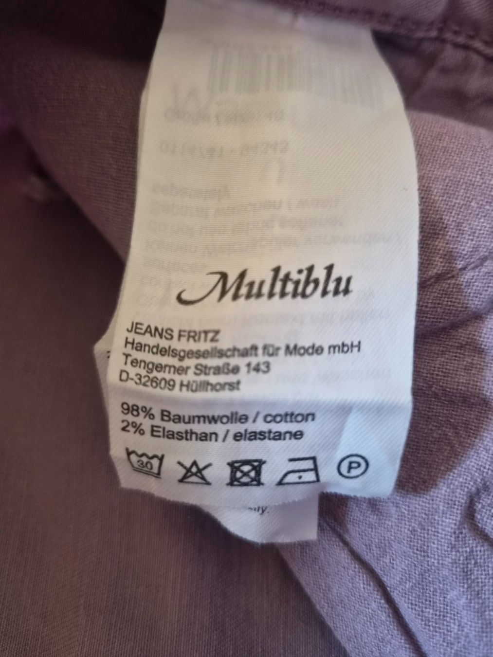 Pantalons: Jeans Multiblu Grösse 40 rosa Baumwolle neuwertig – D'occasion à Mumpf par Fabis_Shop 2