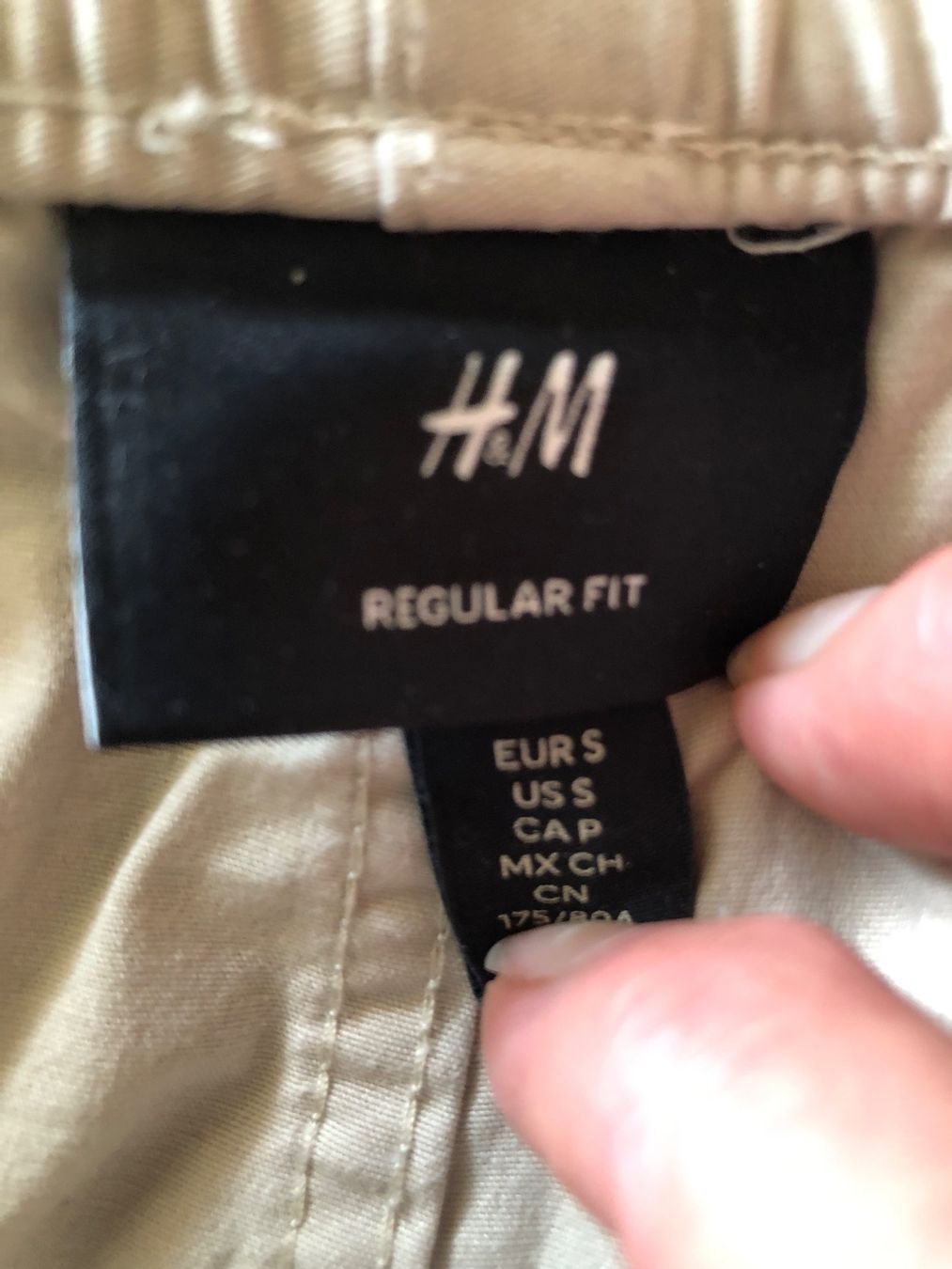 H&M Pantaloni: kurze Hose, beige Gummiband und Schnur – Usato da Hinwil venduto da dadalina76 1