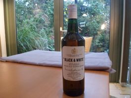 Black & White Special Blend of Buchanan's,75cl, 1970er Jahre