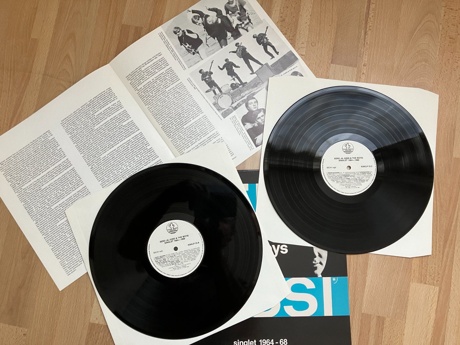 Dischi in vinile: Eero Ja Jussi & The Boys – Usato da Aarwangen venduto da Jukebox3 5