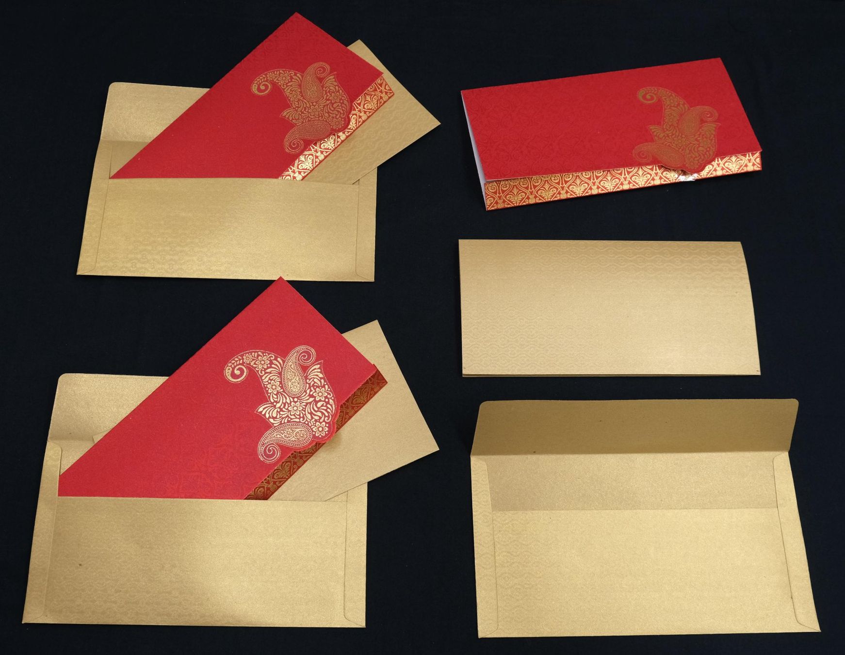 Cartes: Set 3x Weihnachtskarten Paisley – Neuf (Voir description) à Zürich par Masala-Oase 2