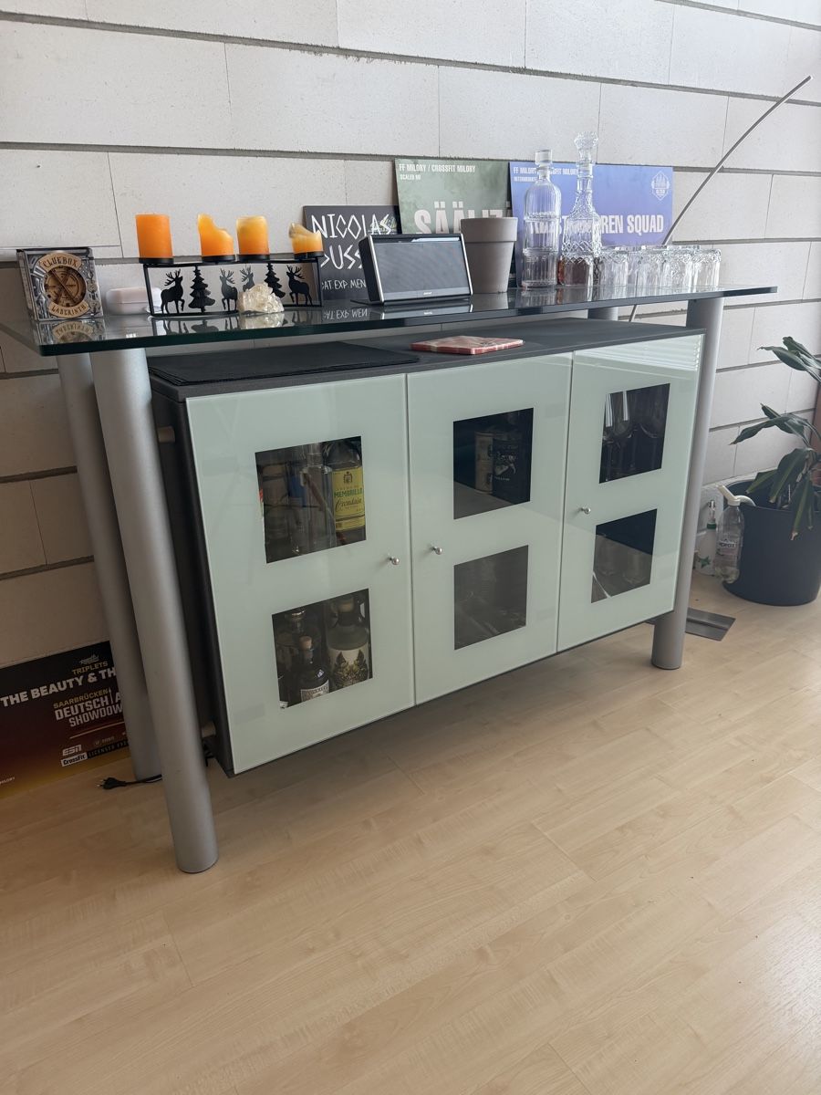 Buffets: Siedeboard aus Glas  – D'occasion à Messen par nickerdoc 1