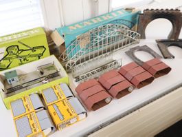 Märklin viele Brückenpfeiler/Brücken/Rampen & mehr - Set H0