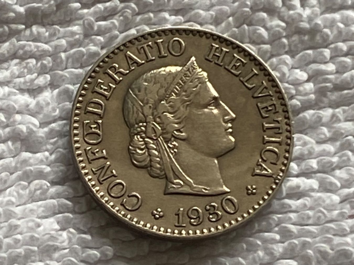 Tutti le monete: 5 centimes/rappen 1930 – Usato da Nyon venduto da Ilmi09 1