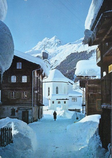 Cartes postales: BREIL BRIGELS Dorfpartie – D'occasion à Jona par philajona