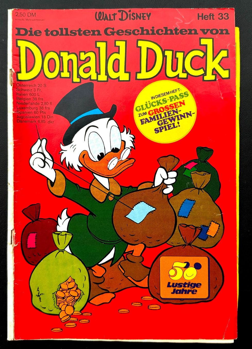 Fumetti: Donald Duck Heft 33, Walt Disney – Usato da Seltisberg venduto da quadartswiss