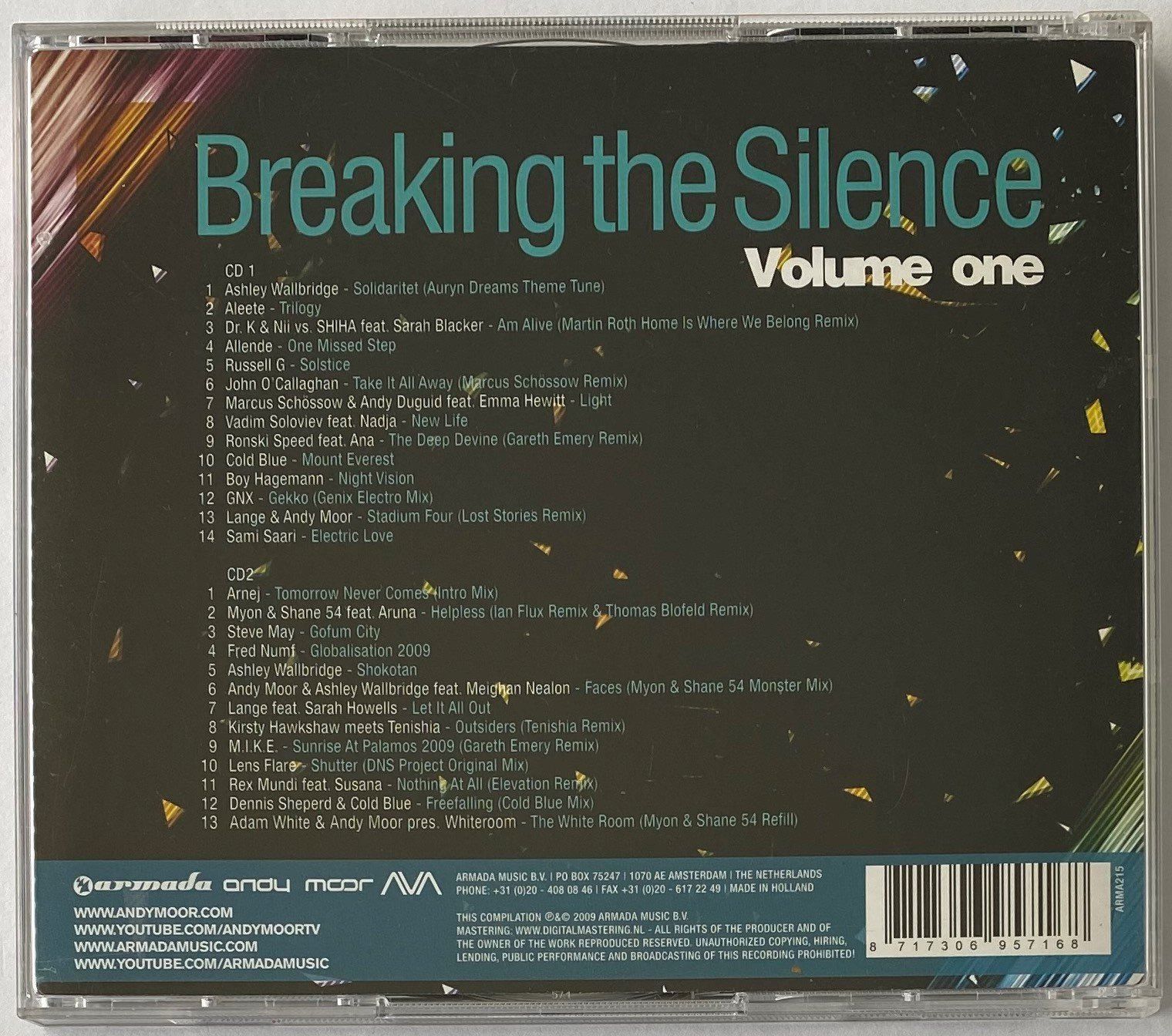 CDs: Andy Moor, Breaking the Silence – Gebraucht aus Flums von Asquillo 1