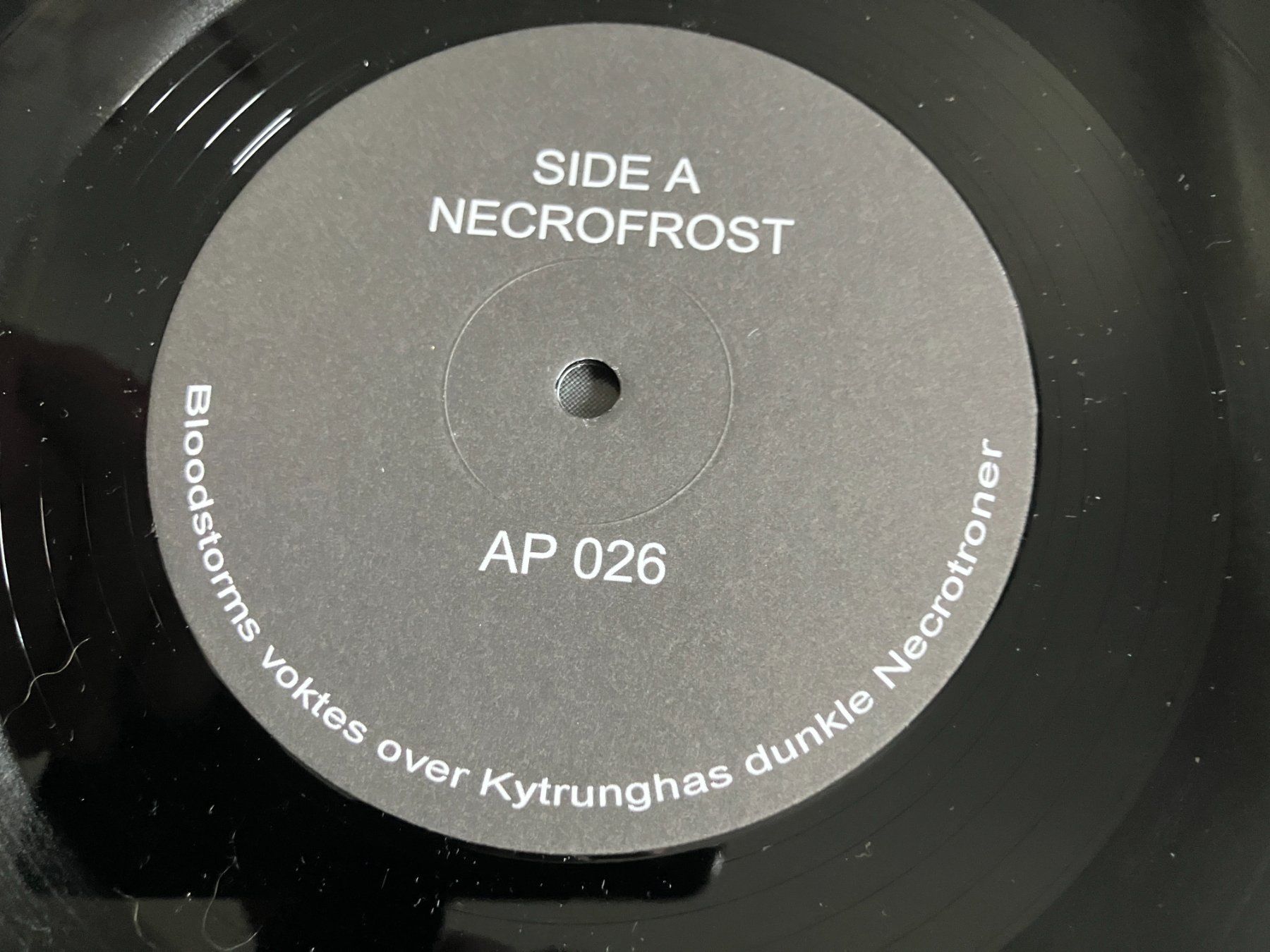 Dischi in vinile: Necrofrost – Usato da Aarwangen venduto da Jukebox3 7