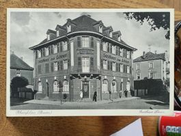 Alte PK / Gasthaus zum Löwen - Rheinfelden Baden ca. 1930