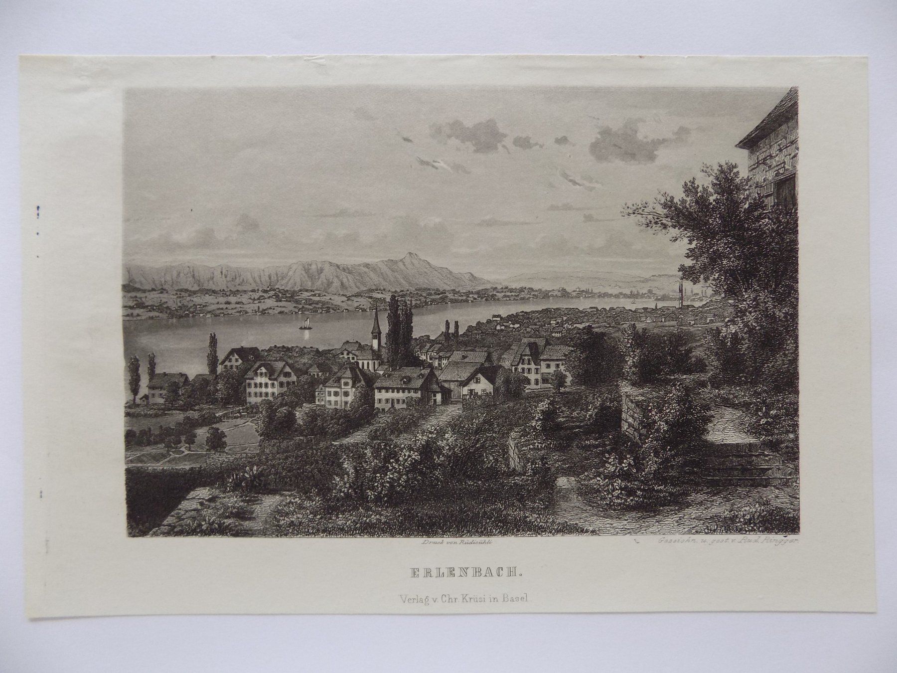 Stiche: Erlenbach Zürichsee – Gebraucht aus Risch von Rischli15