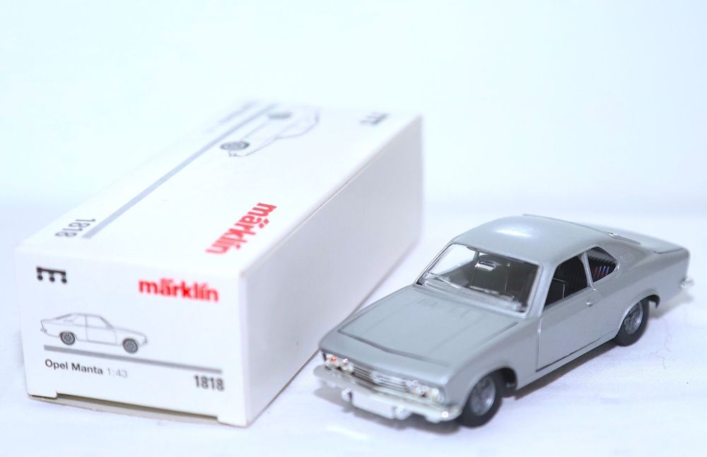 Miniature Märklin 1835 – Opel Manta Verte, échelle 1/43, Jamais Jouée En Boîte
