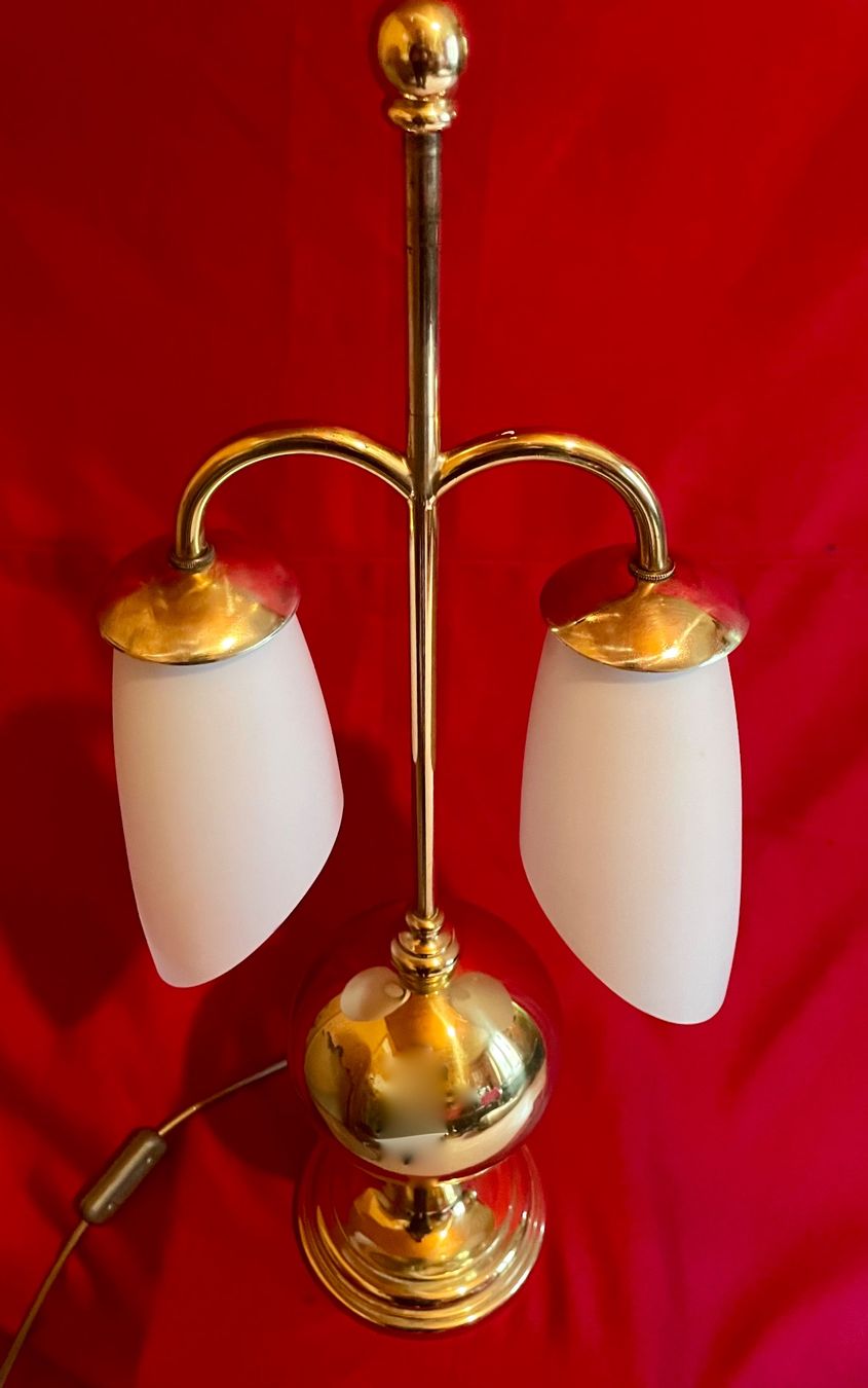 Lampade: Lampe Italienne, Art Déco, année 50 – Usato da Prez vers Siviriez venduto da Mistinguette 2