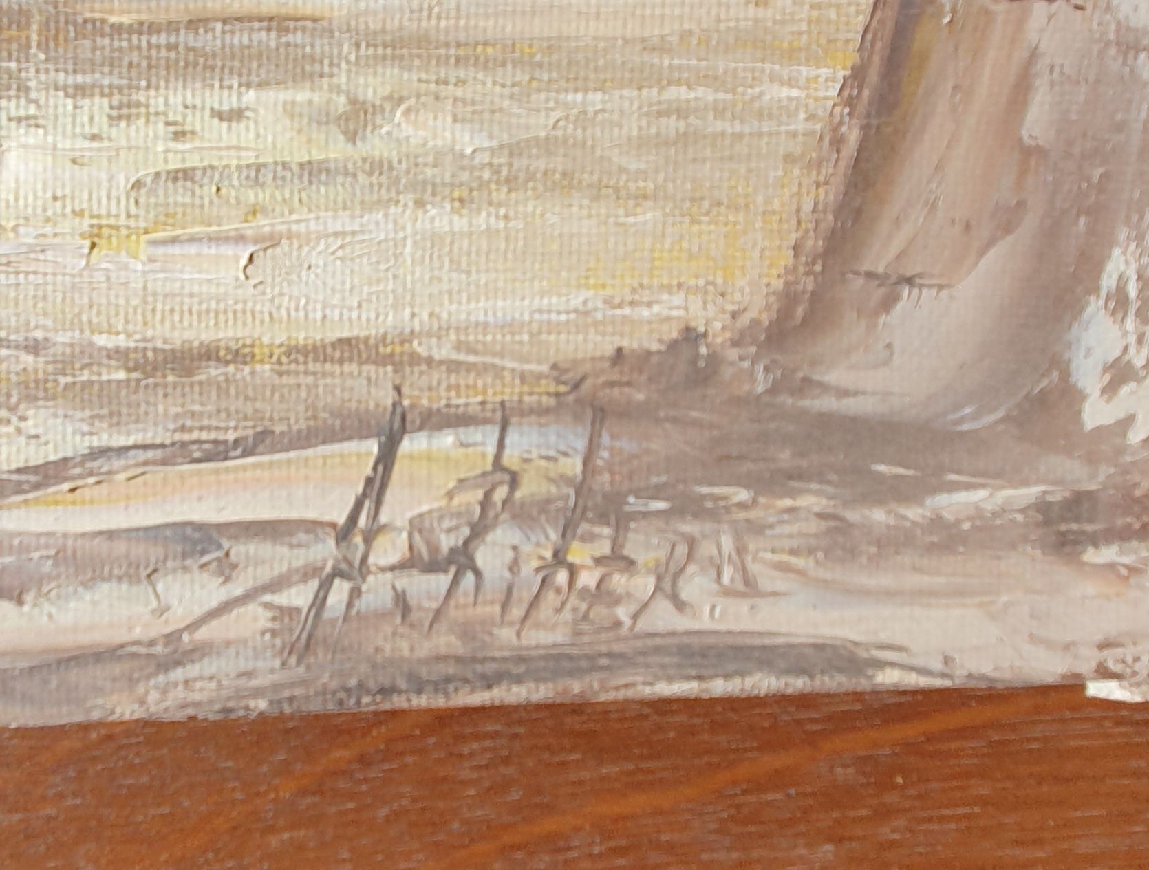 Gemälde: huile XX ème signé Ribera – Defekt aus Servion von meno999 3