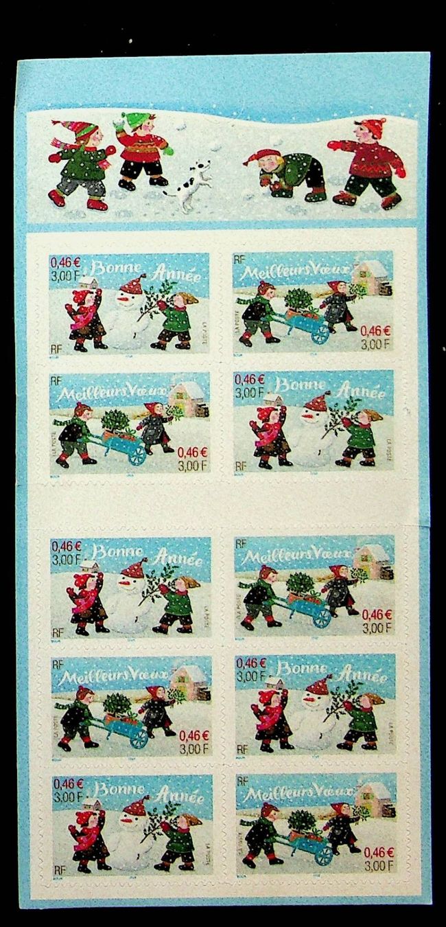 Alle Briefmarken: FRANCE CARNET NEUF** 2001 /U781 – Neu (gemäss Beschreibung) aus Estavayer-le-Lac von nane85