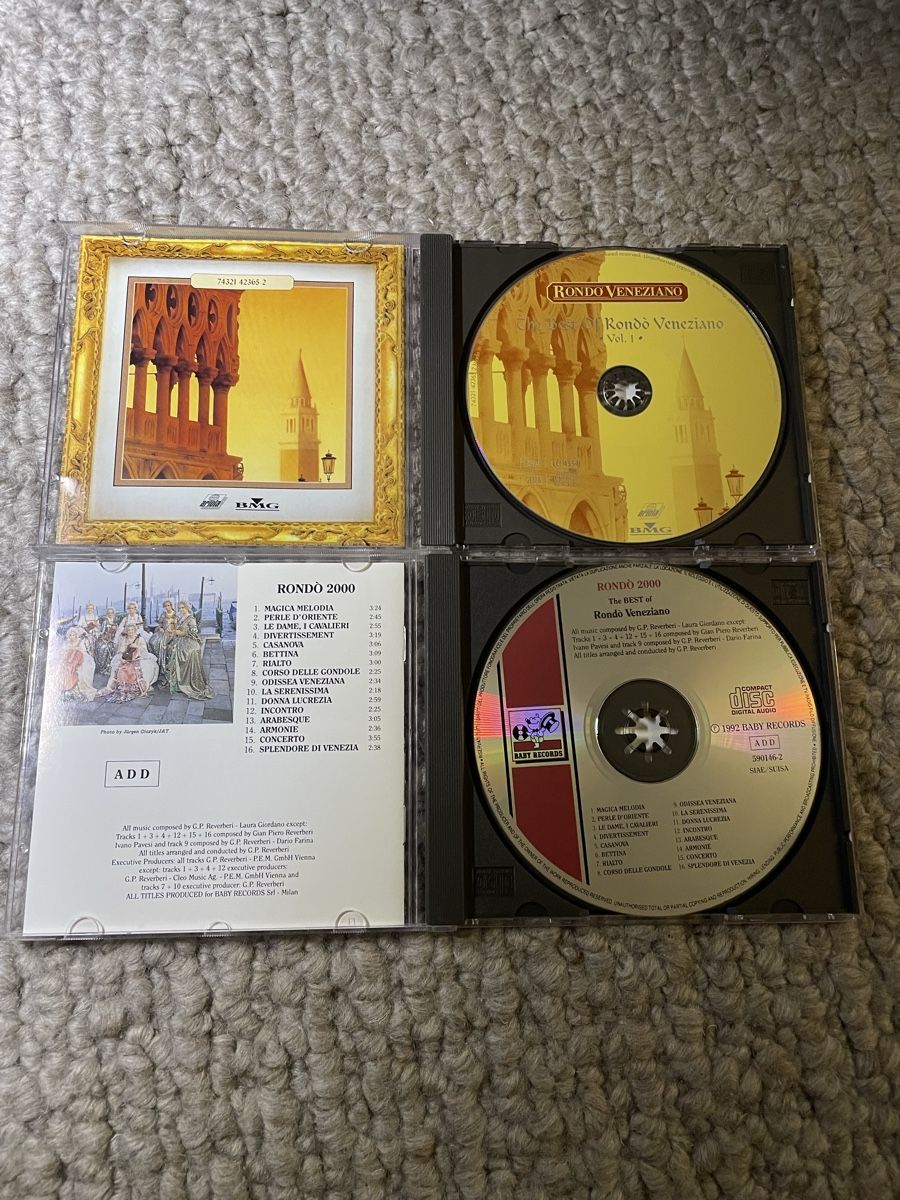 CDs: 2x Rondo‘ Veneziano – Neu (gemäss Beschreibung) aus Reinach AG von trigger7811 1