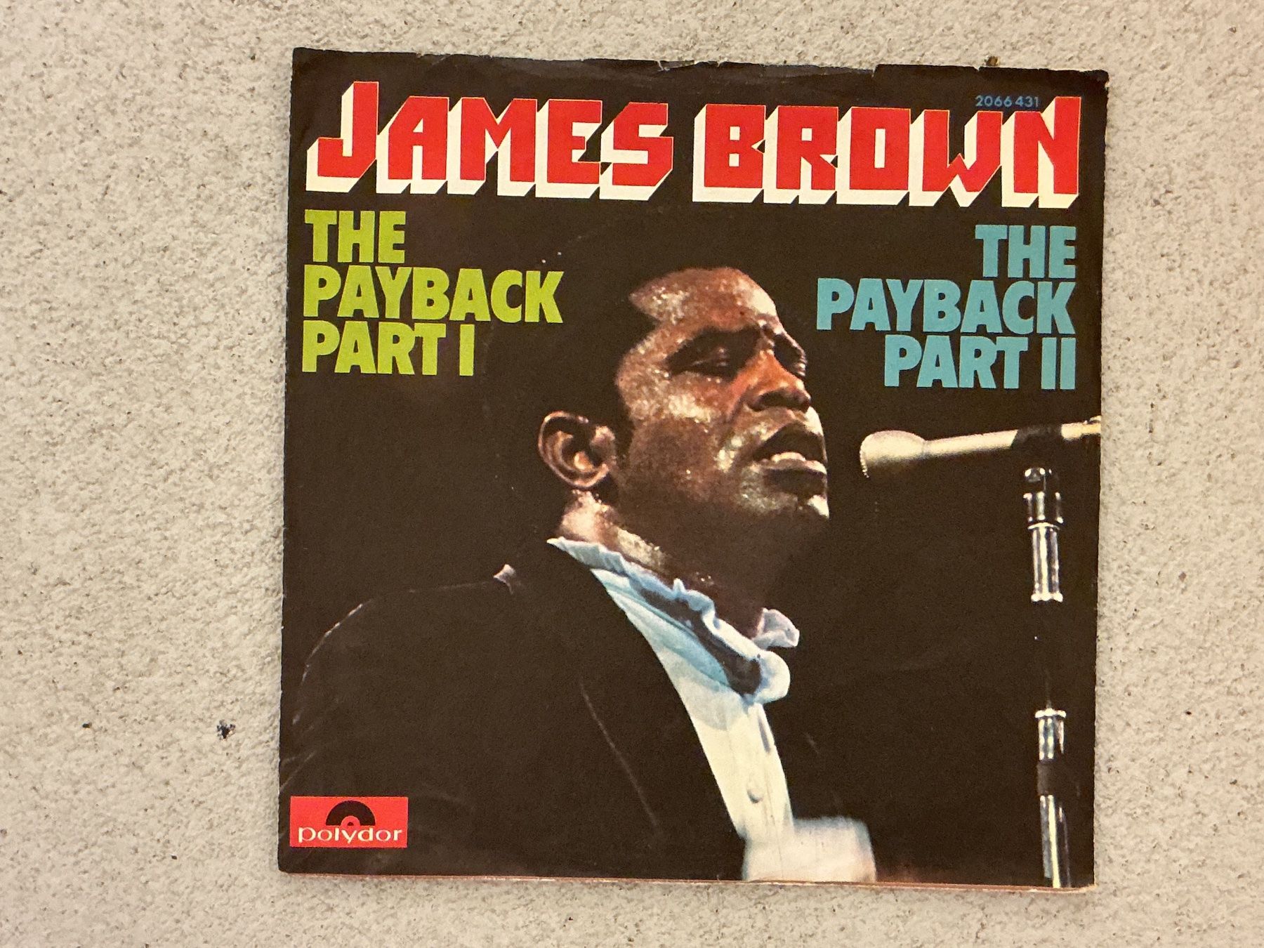 Dischi in vinile: James Brown Single - The Payback Part I & II – Usato da Winterthur venduto da Tumko_7_Vinyl