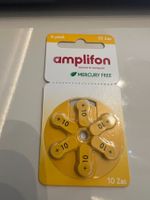 Amplifon Hörgerätebatterien Typ 10 6er Pack neu