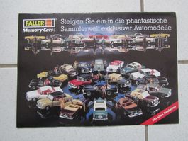 Faller, Automodell-Katalog, 1996, made in Germany