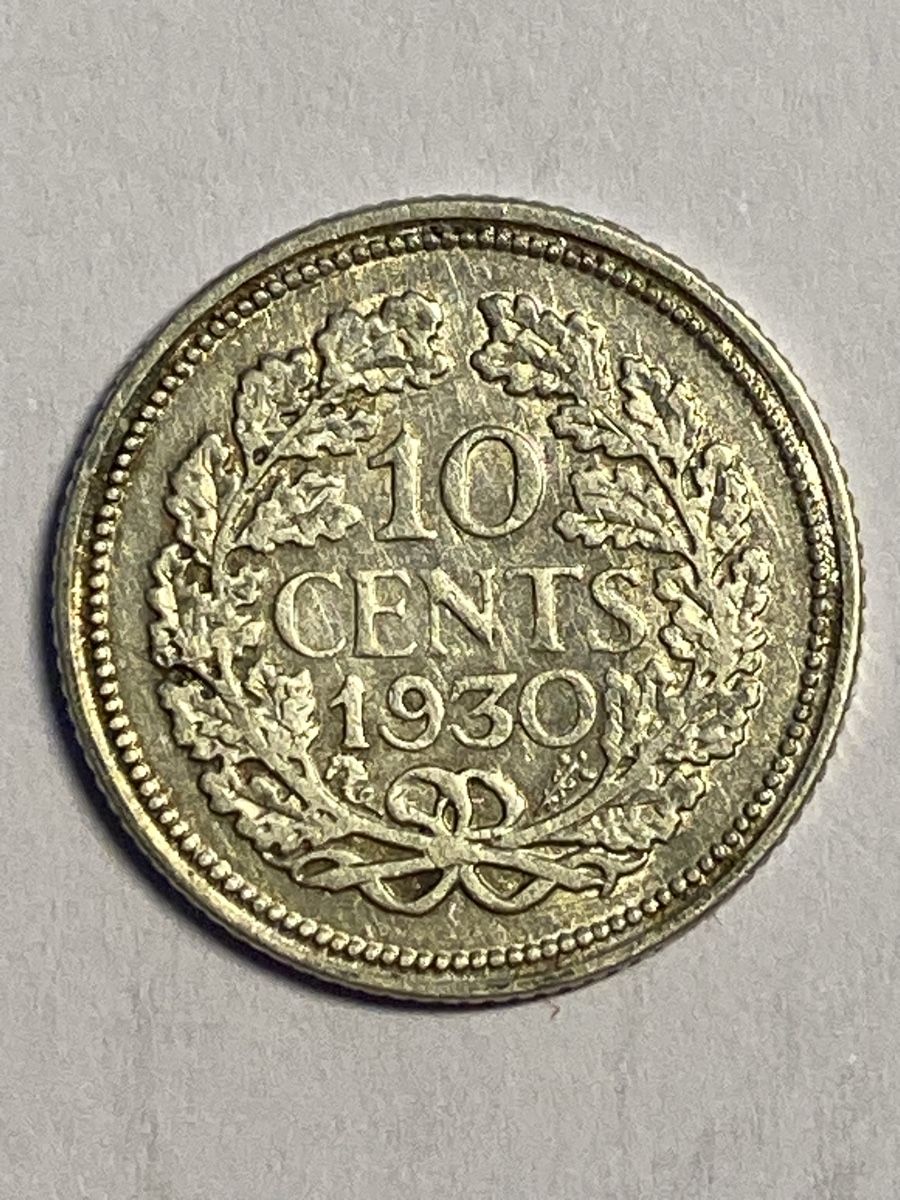 Tutti le monete: Pays-Bas, 10 cents 1930 argent – Usato da Corsier-sur-Vevey venduto da Ginoarturo 1