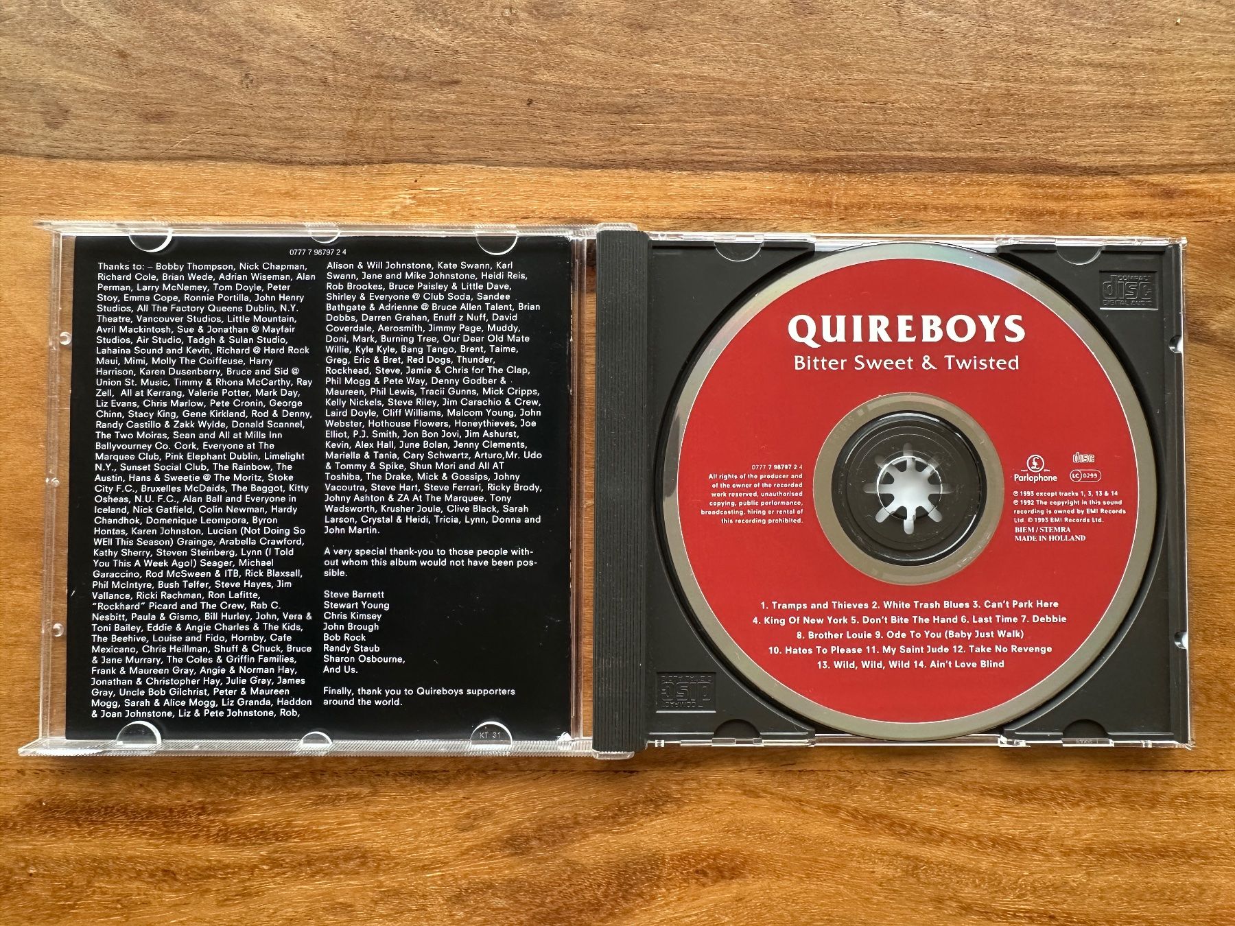CD: Quireboys Bitter Sweet & Twisted (CD Hard Rock) – Usato da Horgen venduto da flyingpenguin2000 1
