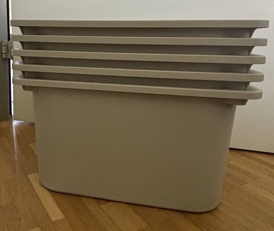 Contenitori & Simili: 5 Stück Trofast Boxen  – Usato da Zofingen venduto da Zysset_M