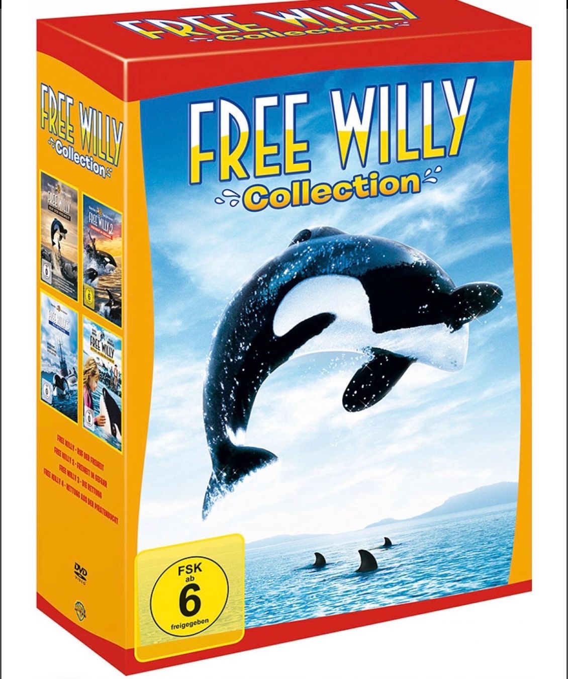 Tutti i DVDs: Free Willy 1-4 - Box-Set (DVD) – Nuovo e nell'imballaggio originale da Eschen venduto da 33shaggy33 1