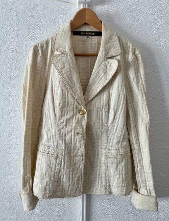 GF Ferré Damen Blazer & Hose, Gr. S , Beige, Sommer!
