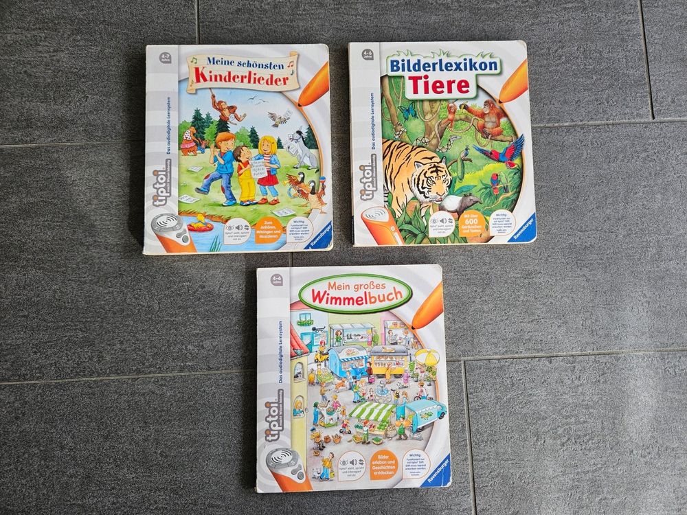 tiptoi Bücher Wimmelbuch, Bilderlexikon Tiere, Kinderlieder Kaufen