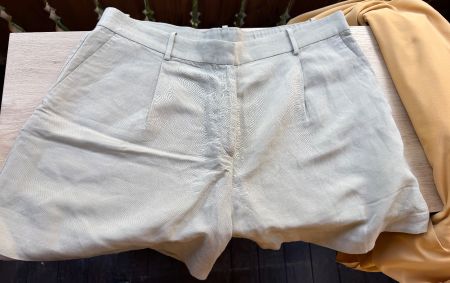 H&M Leinen Shorts beige / Gr.50
