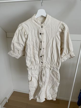 Mango Jeanskleid Ecru, Grösse S, Top Zustand für den Sommer