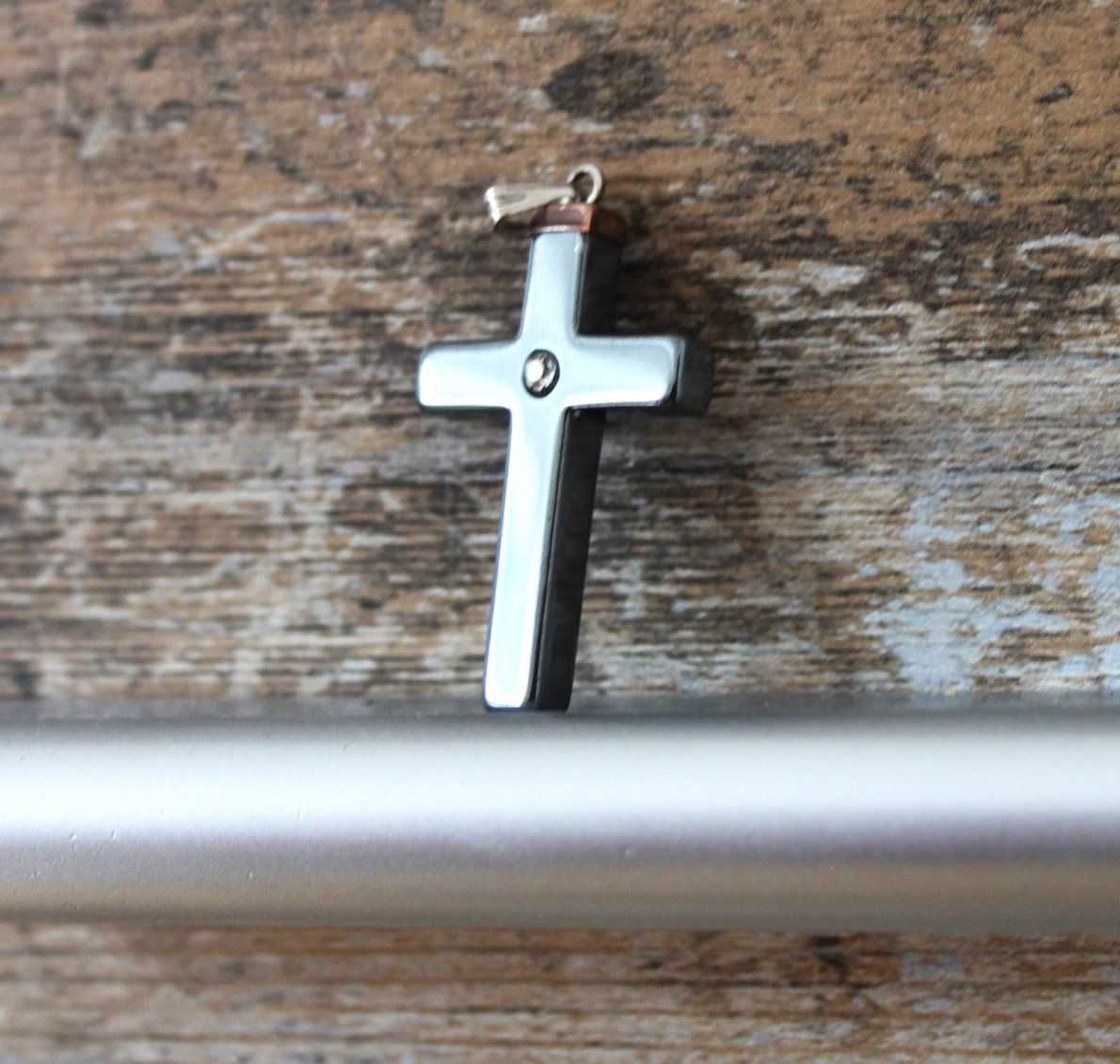 Ciondoli: Schmuck-Anhänger / Hämatit Kreuz – Usato da Otelfingen venduto da Jupi07 4