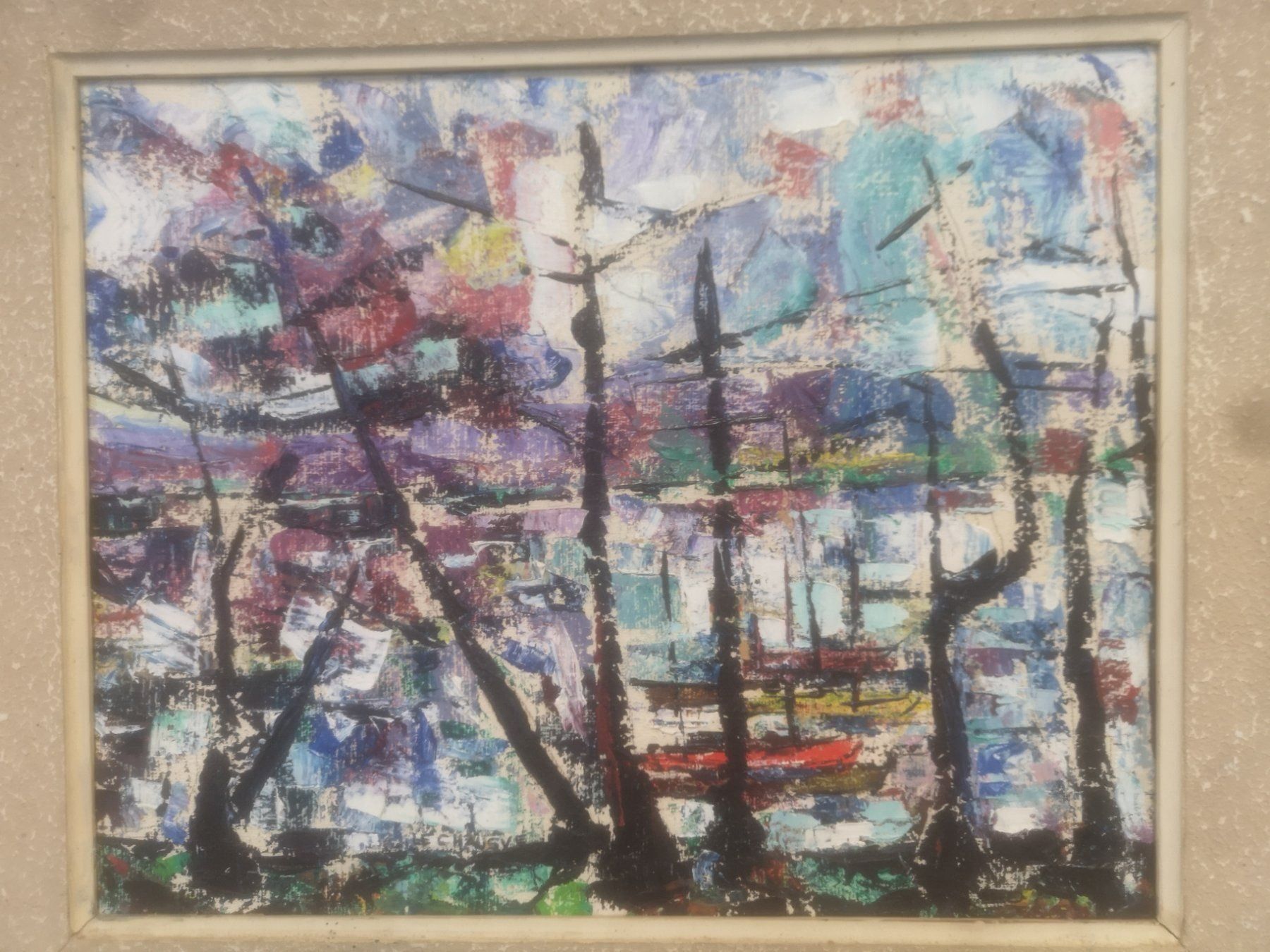 Dipinti: PAYSAGE DU LÉMAN – Usato da Genève venduto da Qanil77 5