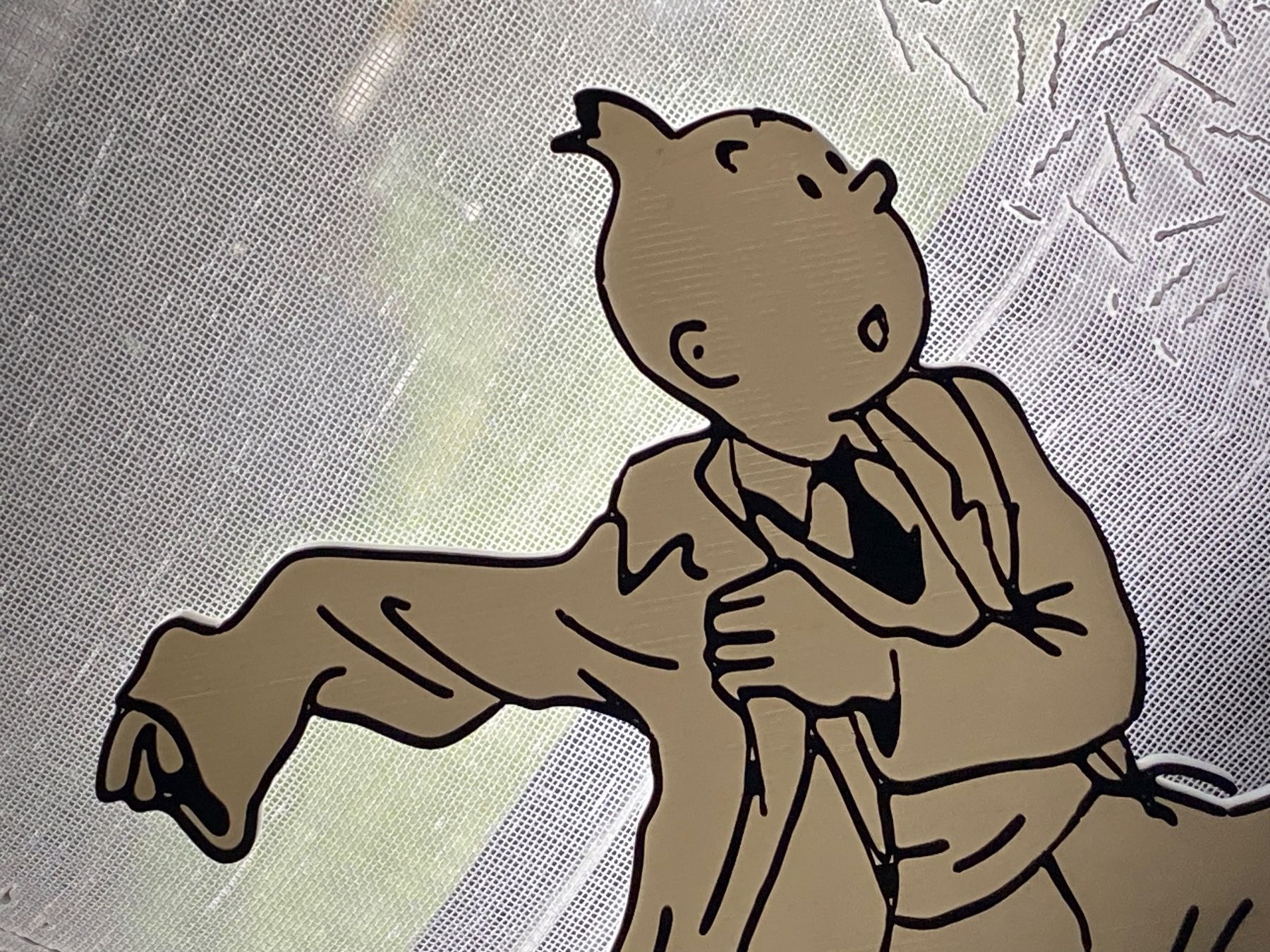 Statuette: Tintin et Milou - Décoration – Nuovo e nell'imballaggio originale da Fribourg venduto da Ldan 2