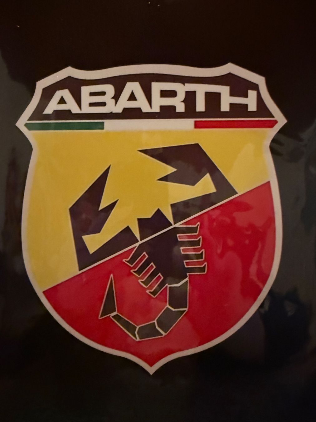 Abarth Insegne: Blechschild Abarth 30x20 cm NEU – Nuovo e nell'imballaggio originale da Messen venduto da Versber 1