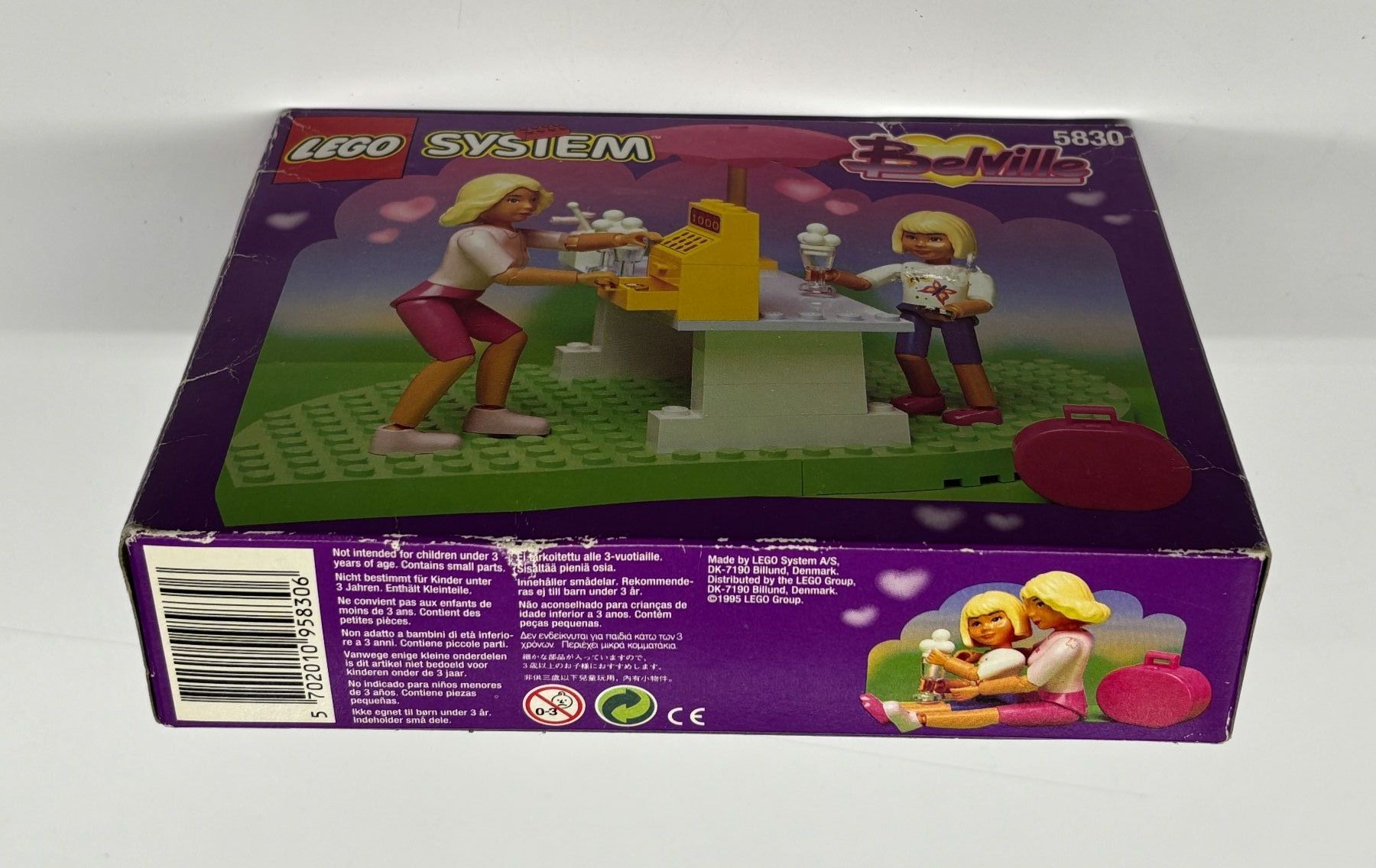 Lego Giocattoli: Lego Beleville 5830 Eisstand in ungeöffneter OVP – Nuovo e nell'imballaggio originale da Baar venduto da bricksandmore 3