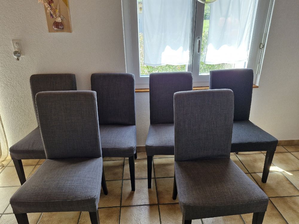 Elegantes 6 Esszimmersthle Gebraucht Fotos