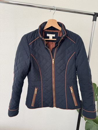 Elegante blaue Jacke von H&M, S-M