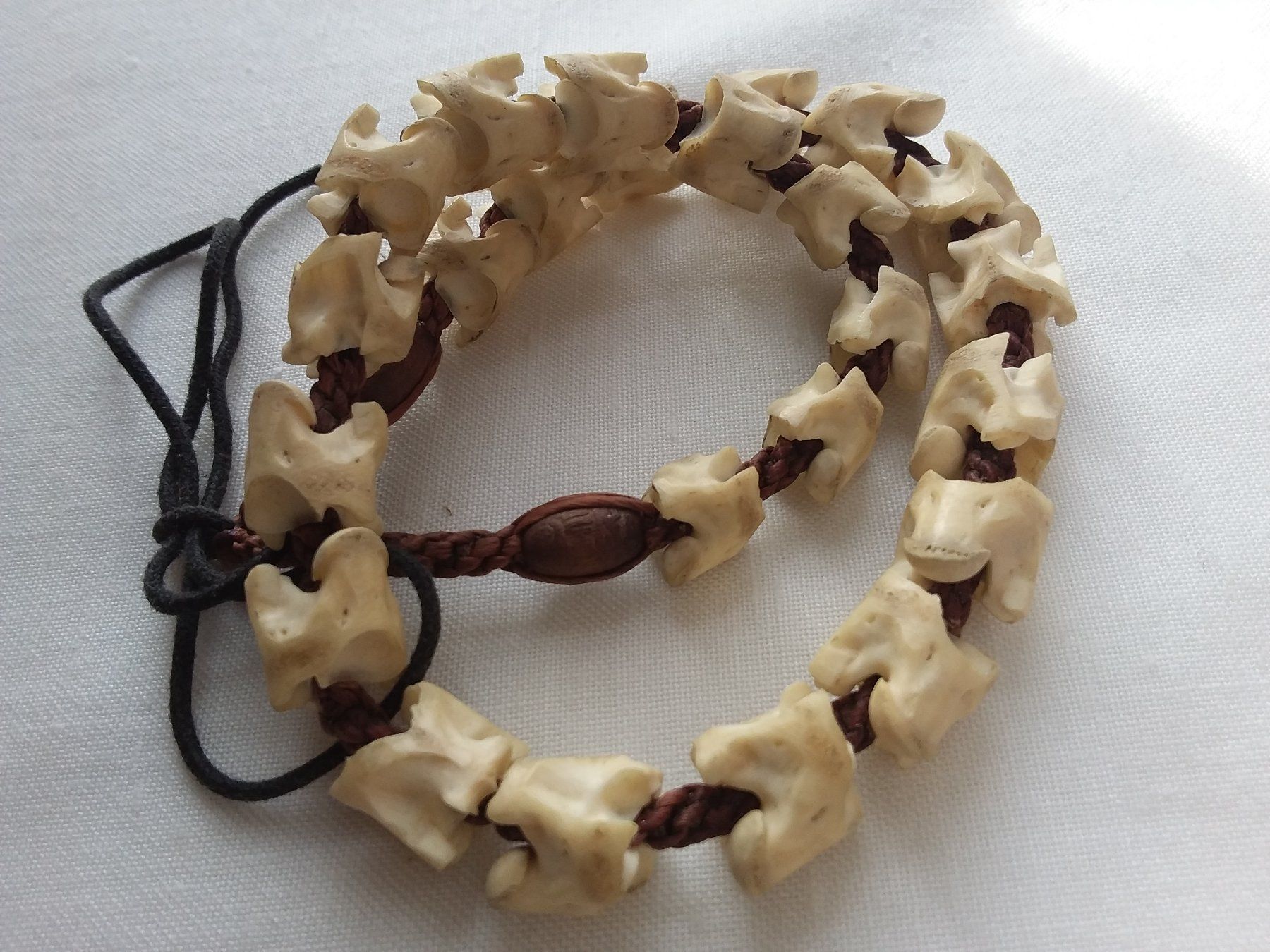 Catenine: Halskette Collier aus Schlangen Wirbelsäule/Knochen – Usato da Zürich venduto da helsan 8