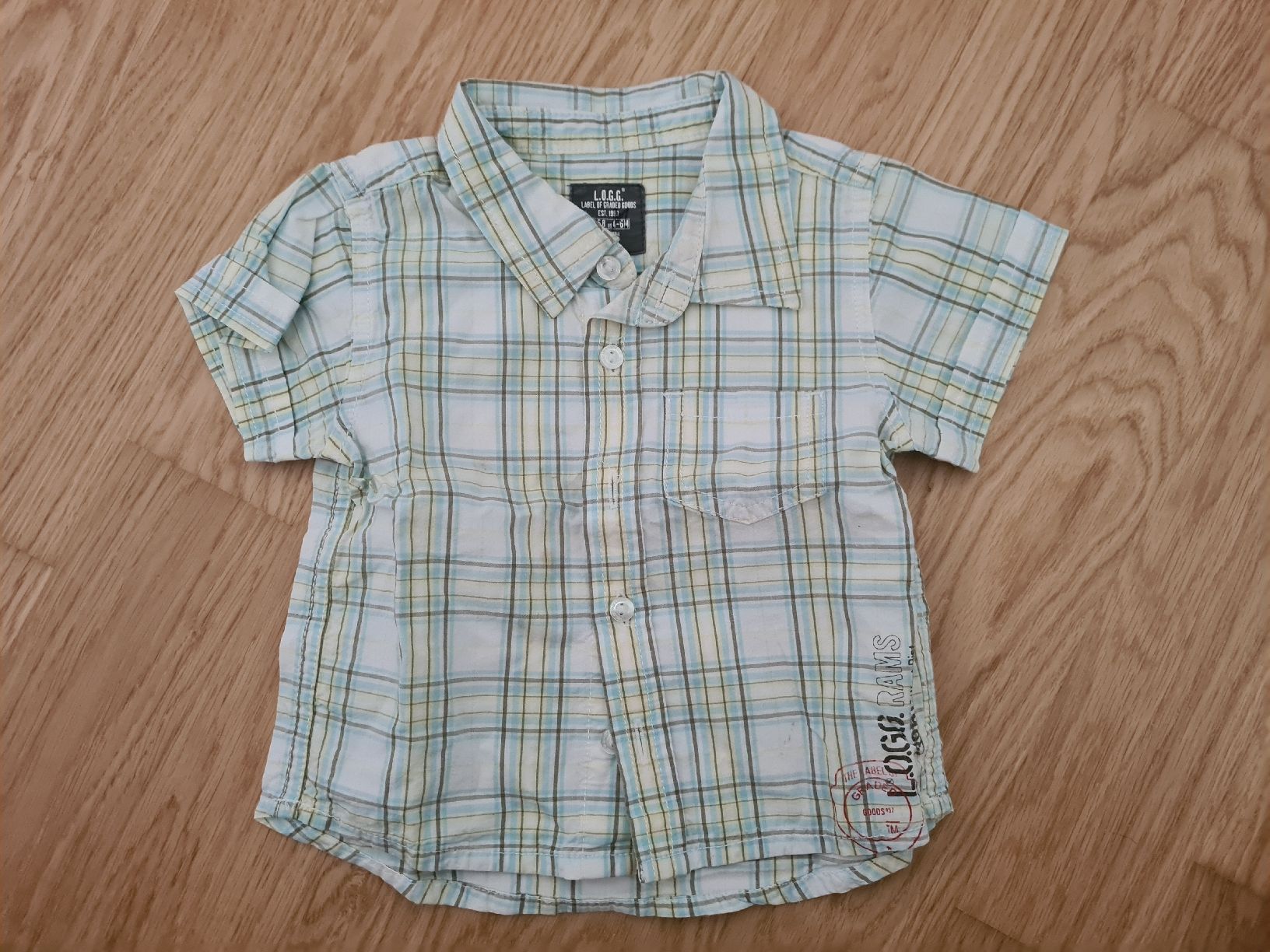 H&M Hemden, T-Shirts & Polos: Hemd kurzarm L.O.G.G. Grösse 68 CH 4-6M – Gebraucht aus Horw von Mirii91 1