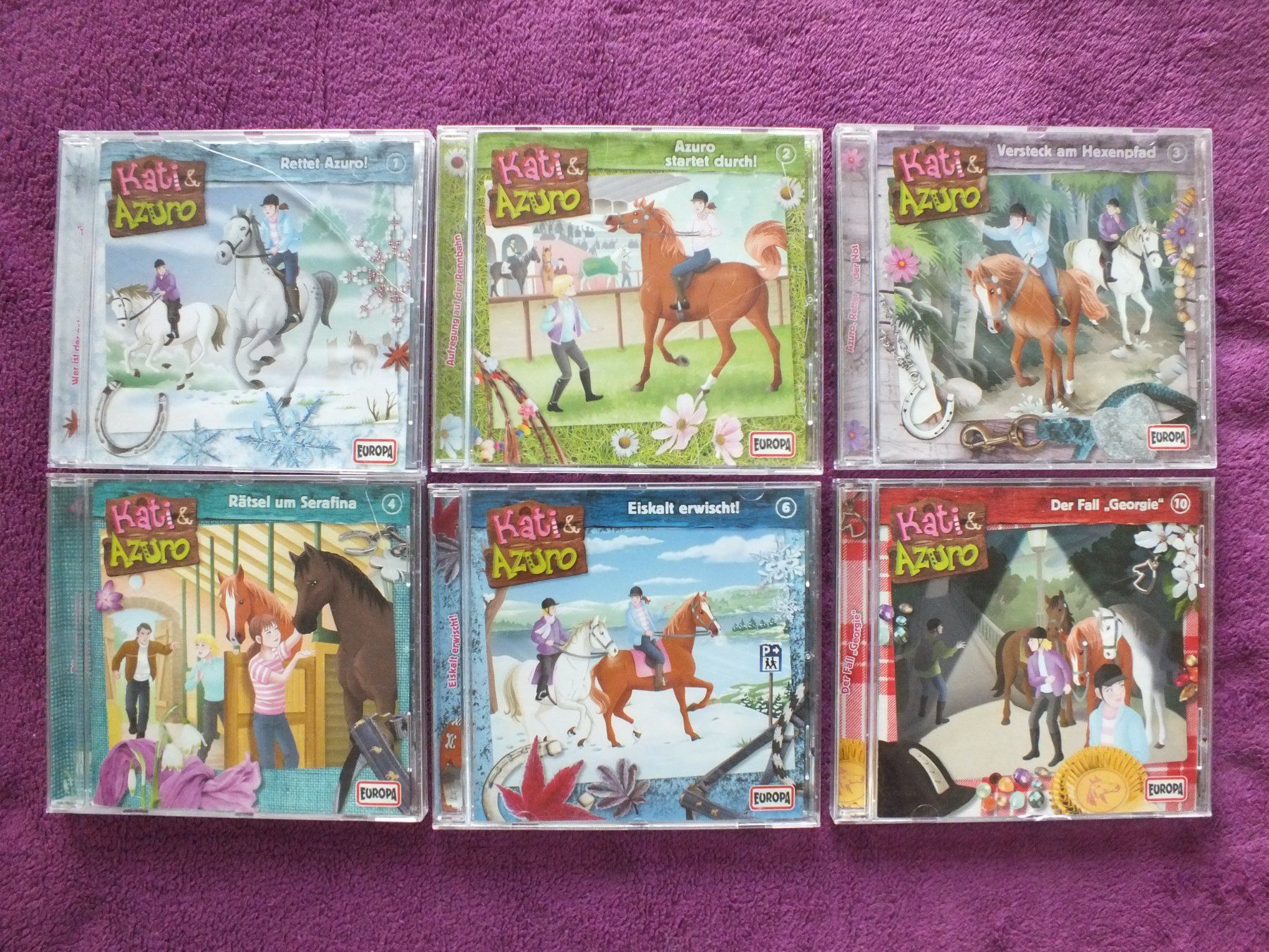CD: 6 - Kati & Azuro - Hörspiel - CD´s – Usato da Müllheim Dorf venduto da Seeeule01