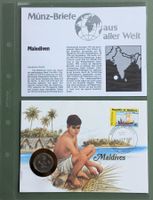 Münzbrief Malediven 🇲🇷 1987
