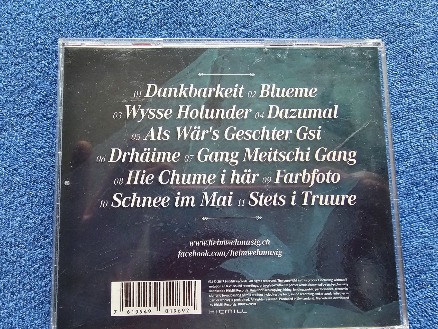 CD: Heimweh-Blueme/CD/DJ/Hits/Chor/Jodler – Usato da Bremgarten AG venduto da musiccollector 1