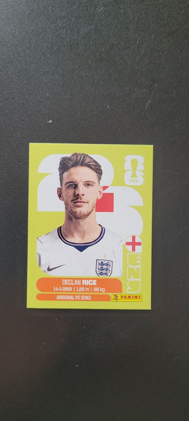 Panini Carte collezionabili: Panini World Cup 2026 - Declan Rice – Nuovo (secondo la descrizione) da St-Maurice venduto da happy.family