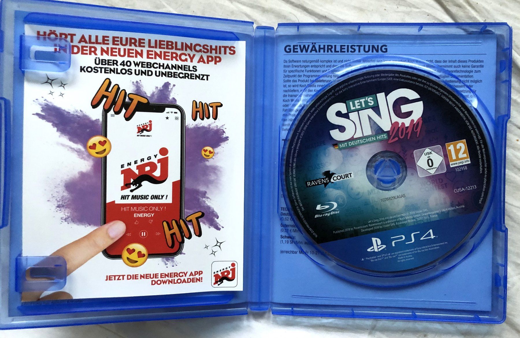 Giochi: PS4 - Let's Sing 2019 mit deutschen Hits – Usato da Schaffhausen venduto da durruti 1