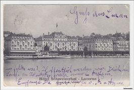 Luzern // Hotel Schweizerhof // 1908