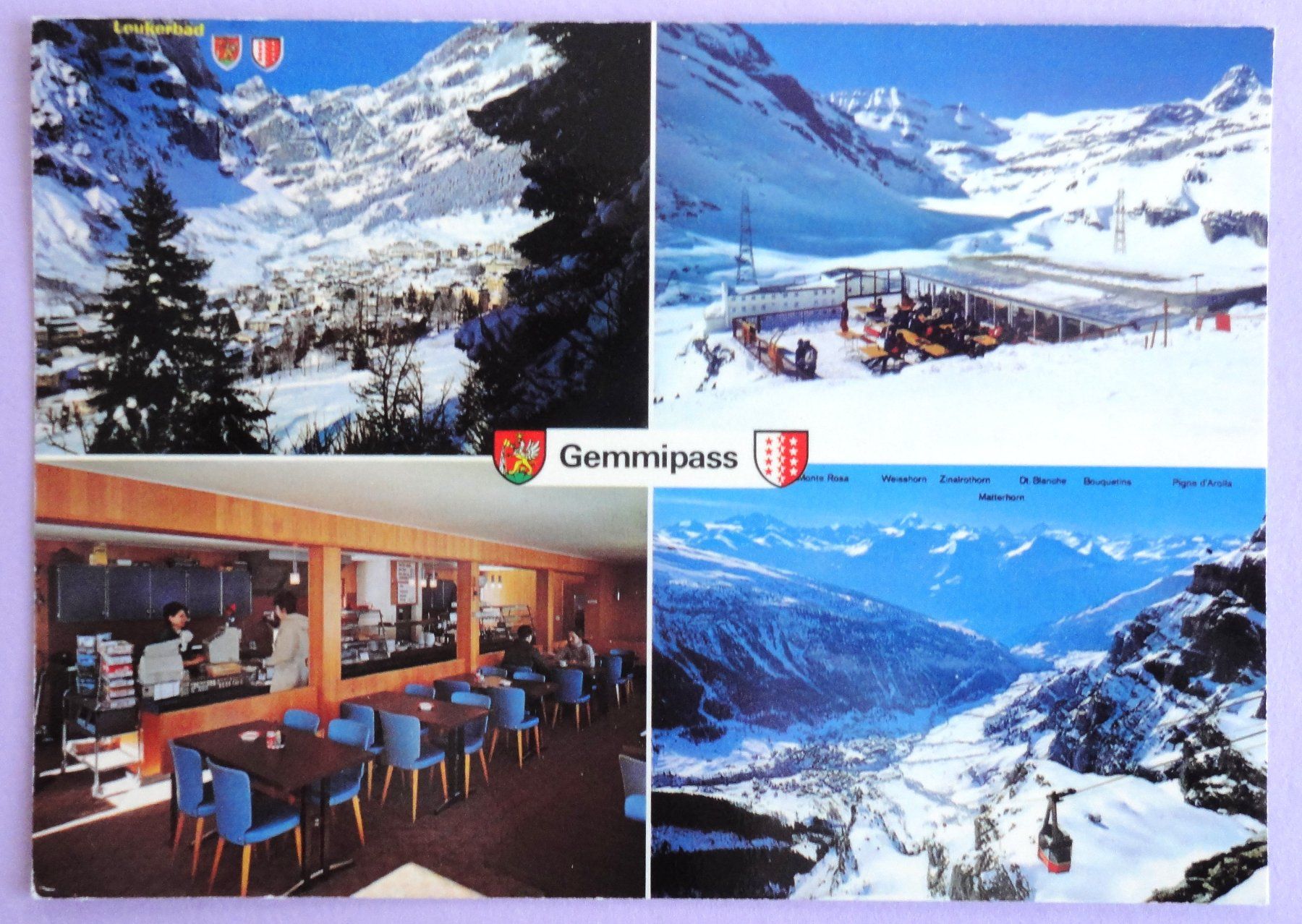 Ansichtskarten: Gemmipass – Gebraucht aus Fétigny von Billy2miny