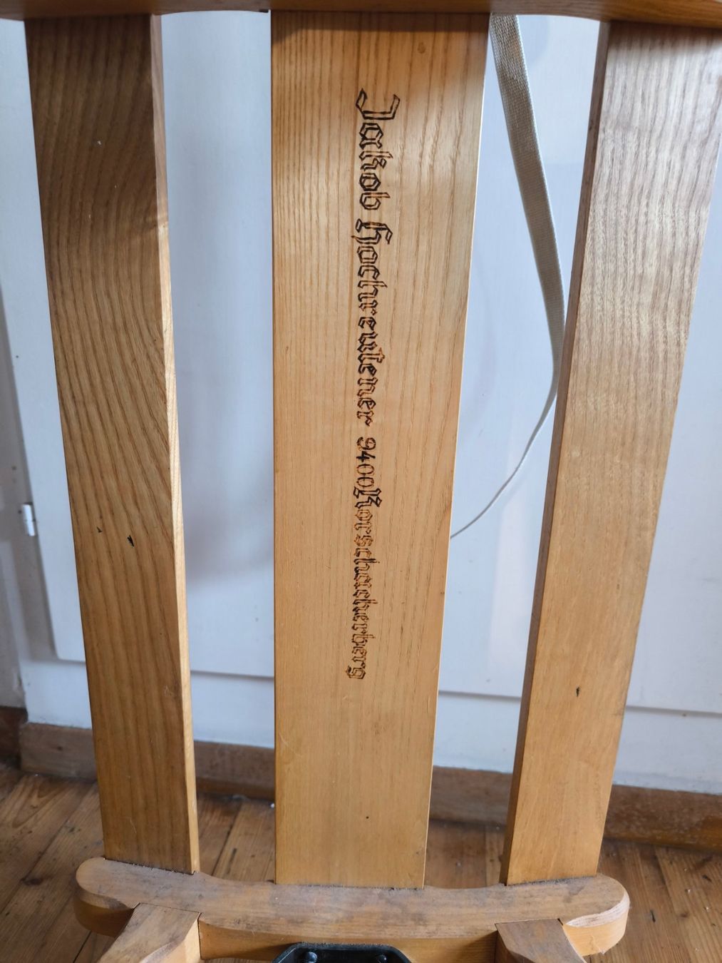 Slitta: Holzschlitten Gais mit Widmung – Usato da Rorschacherberg venduto da snOOpydOg11 4